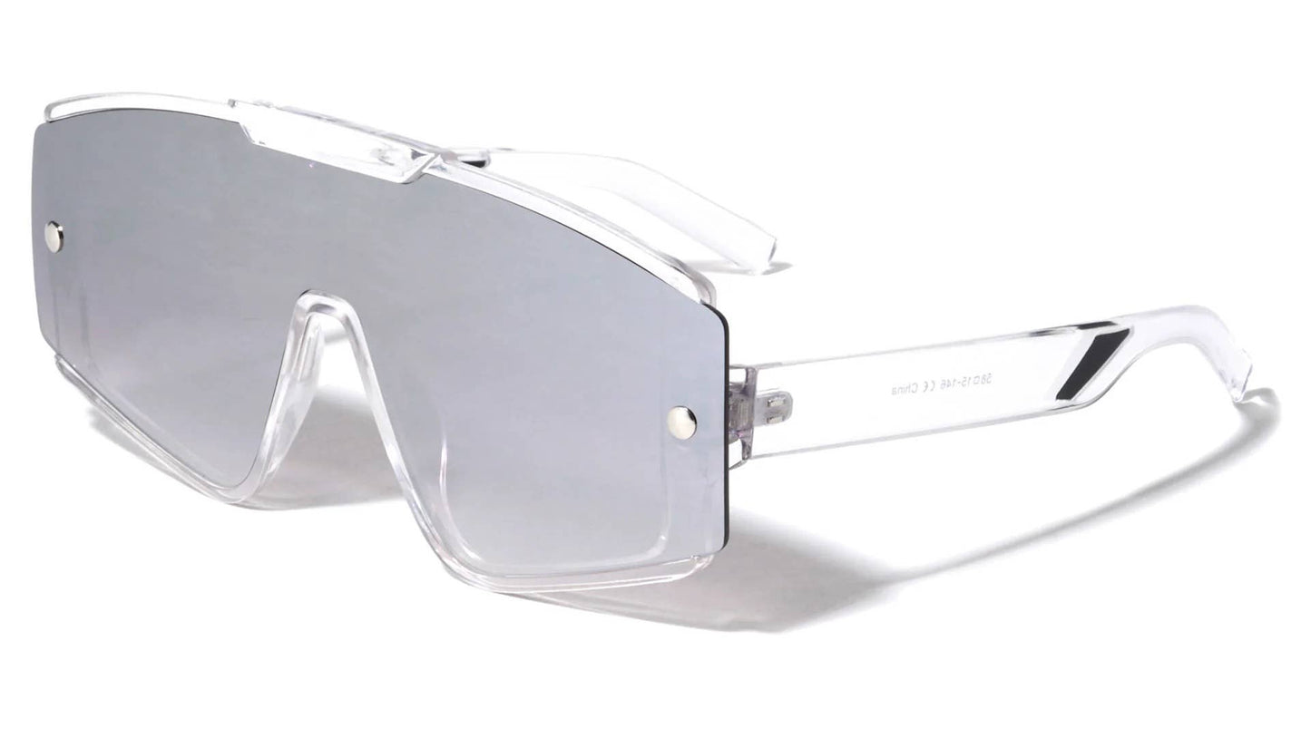 Oversized Semi-Rimless Sunnies