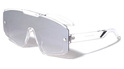 Oversized Semi-Rimless Sunnies