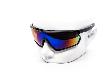 Vented Mirror Shield Sunglasses
