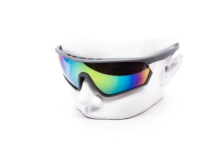 Vented Mirror Shield Sunglasses