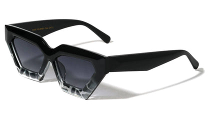 Crystal Color Cat Eye Sunglasses