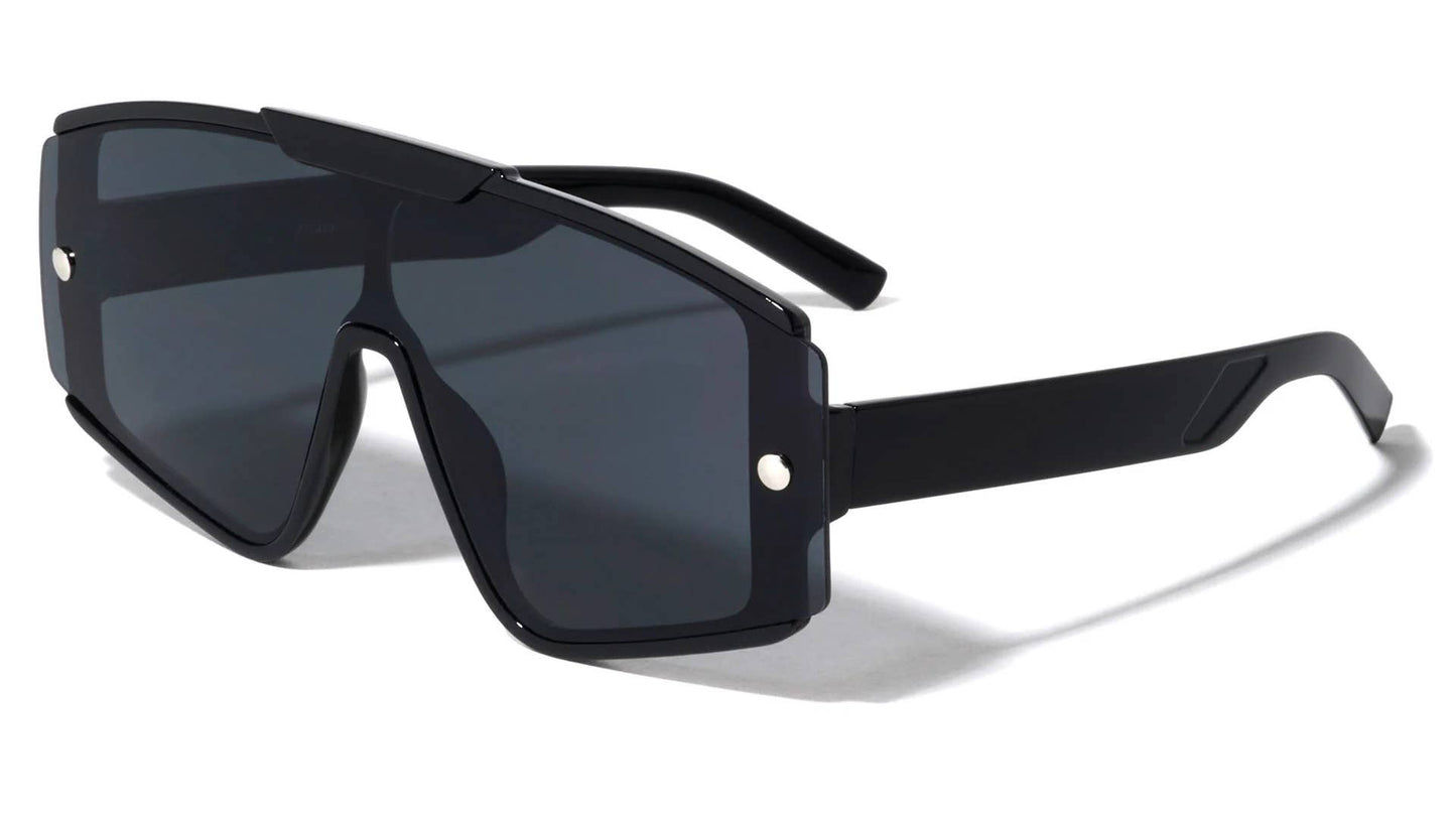 Oversized Semi-Rimless Sunnies