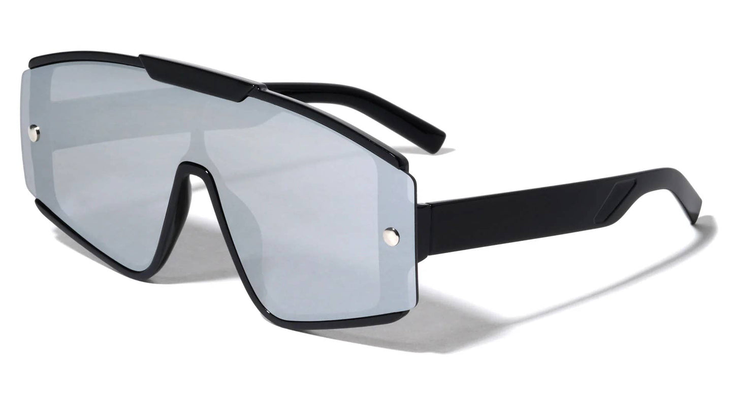 Oversized Semi-Rimless Sunnies