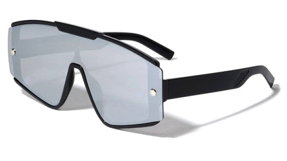 Oversized Semi-Rimless Sunnies