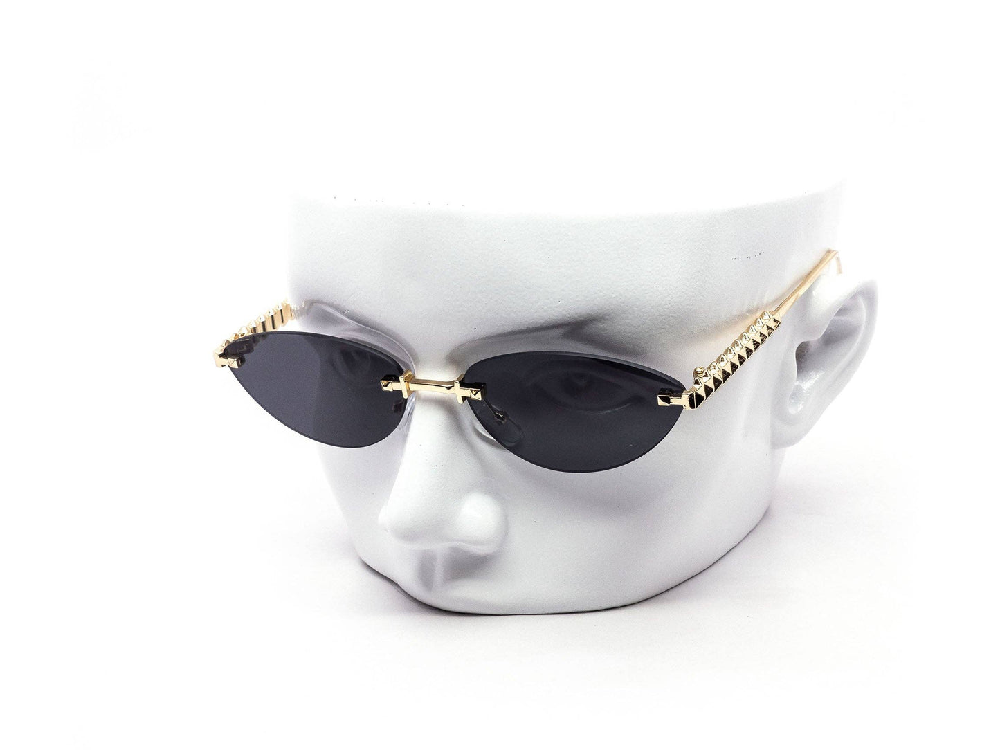 Teardrop Rimless Sunglasses