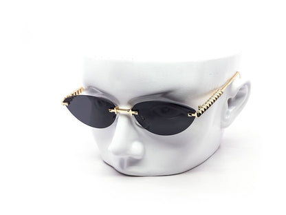 Teardrop Rimless Sunglasses