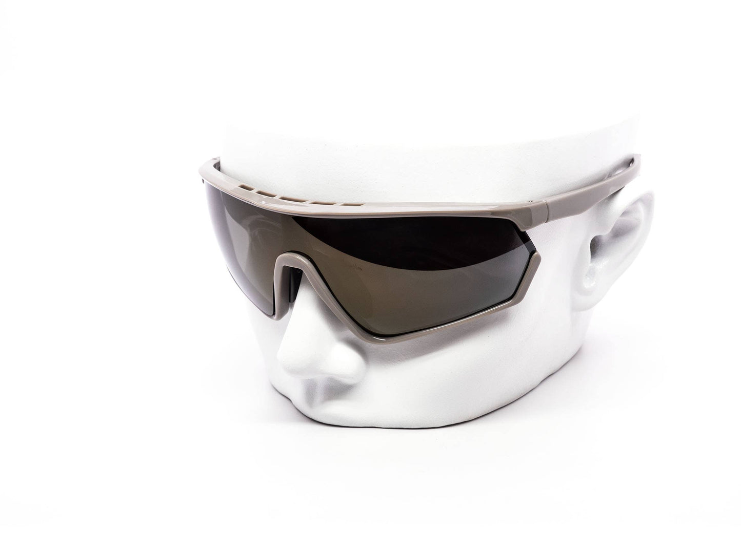Vented Mirror Shield Sunglasses