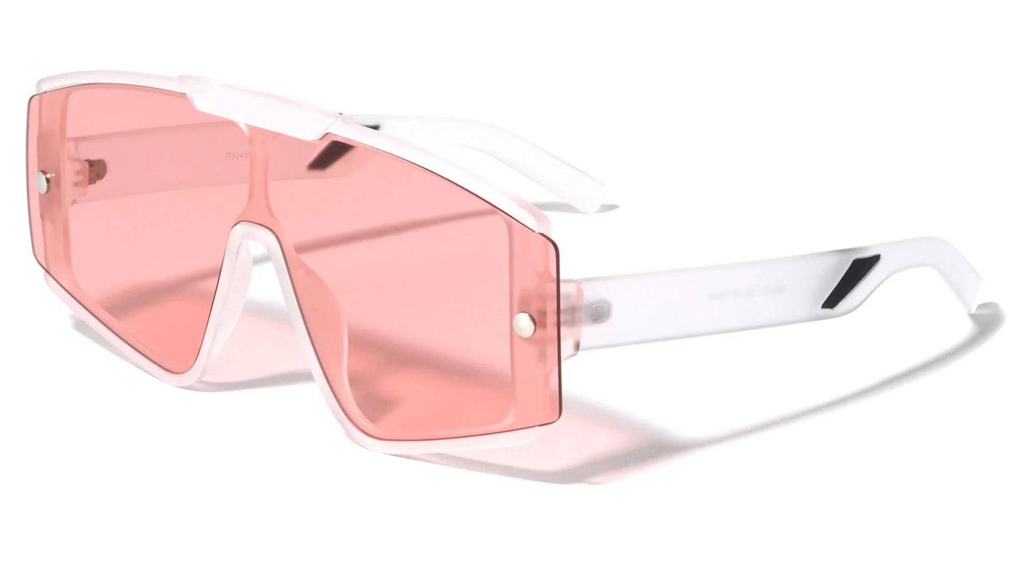 Oversized Semi-Rimless Sunnies