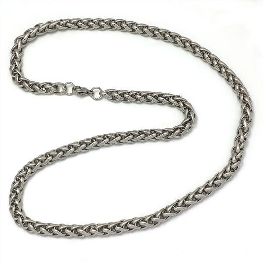 Silver Wheat Chain SJ-CN004