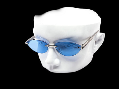 Teardrop Rimless Sunglasses